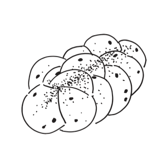 Spécial Vendredi: Challah aux raisins secs (4-6 personnes)